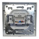Розетка комп'ютерна вн. устан. 1-а біла IP20 TNSy Malta, TNSy5000952 Розетка комп'ютерна вн. устан. 1-а біла IP20 TNSy Malta, TNSy5000952