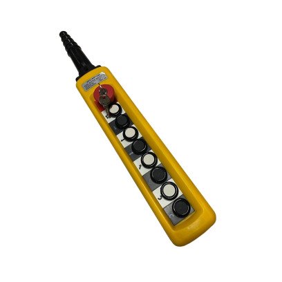 Пульт керування XAL-B3-8713К 8 кнопки+СТОП IP65 з ключем 8NO+1NC TNSy, TNSy5505362