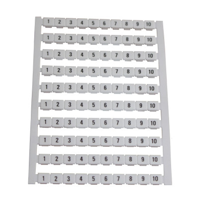 Маркер ZB5-10 для КНГ-SAK-2.5/70EK (1-10) (100шт) TNSy, TNSy5505490