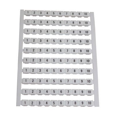 Маркер ZB5-10  для КНГ-SAK-2.5/70EK (1-10) (100шт) TNSy, TNSy5505490
