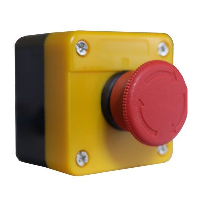 Пост кнопочный XB2-J174 "СТОП" 1NC красный, гриб "STOP" с фиксацией вращающийся TNSy, TNSy5505553