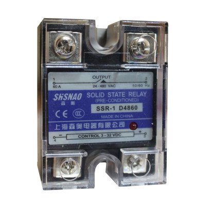 Реле твердотельное SSR-1 D4860 60А 24-480VAC/3-32VDC 20мА TNSy, TNSy5505565