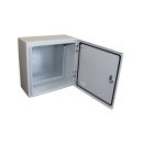Корпус металевий ЩМП-300х200х150 IP54 з монтажною панеллю TNSy Корпус металевий ЩМП-300х200х150 IP54 з монтажною панеллю TNSy
