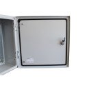 Корпус металевий ЩМП-300х200х150 IP54 з монтажною панеллю TNSy Корпус металевий ЩМП-300х200х150 IP54 з монтажною панеллю TNSy