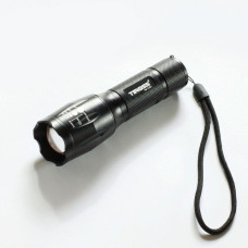Ручний LED ліхтар з акумулятором Tiross 10W 18650 2000мАч TS-1151
