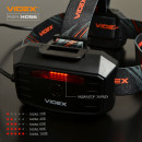 Налобний світлодіодний ліхтарик VIDEX VLF-H056 1400Lm 6500K, VLF-H056