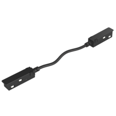Токовий з'єднувач кутовий для трекового магнітного шинопроводу F+Light pw-cor-con чорний