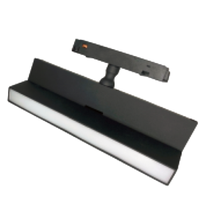 Светодиодный трековый поворотный магнитный светильник F+Light M20-FD-12D (20мм) 12W-4000К черный, M20-FD-12D