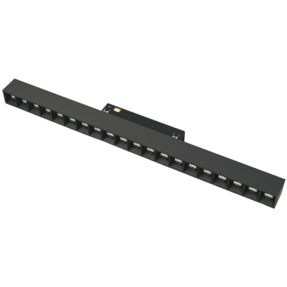 Светодиодный трековый магнитный светильник F+Light M20-LB20 (20мм) 20W-4000К черный, M20-LB20