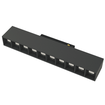 Светодиодный трековый магнитный светильник F+Light M35-LB-10 (35мм) 20W-4000К черный, M35-LB-10