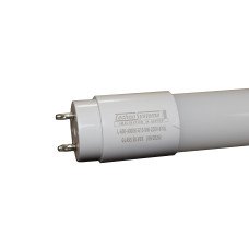 Лампа світлодіодна трубчаcта LED L-600-4000K-G13-9w-220V-810L GLASS SILVER TNSy