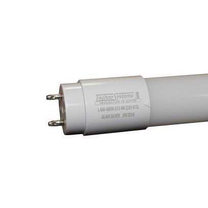 Лампа світлодіодна трубчаcта LED L-600-4000K-G13-9w-220V-810L GLASS SILVER TNSy, TNSy5000642