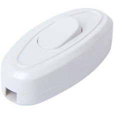 Перемикач світла e.switch wires.6A.white, 6А, білий