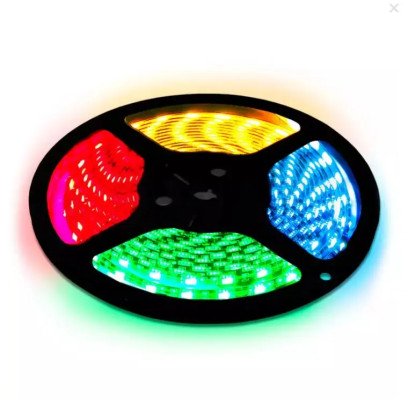 Светодиодная лента OEM ST-12-5050-60-RGB-65, герметичная, 1м, 15304