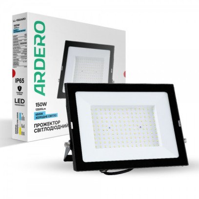 Светодиодный прожектор Ardero LL-1150ARD 150W 13500Lm 6500K, 7842