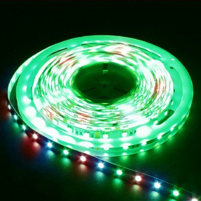 Світлодіодна стрічка Feron SANAN LS606 60SMD/м 12V IP20 RGB, 5077