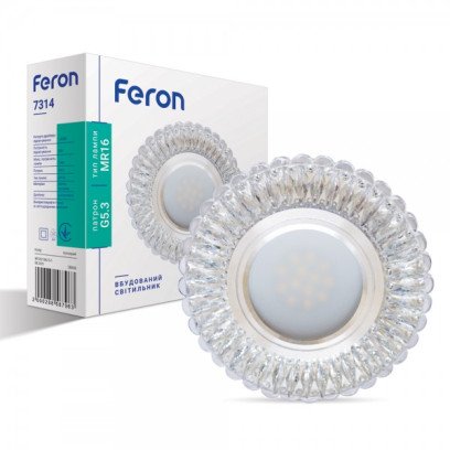 Вбудований світильник Feron 7314 з LED підсвічуванням, 5313