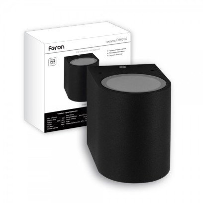 Архитектурный светильник Feron DH014 черный, 6163