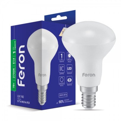 Светодиодная лампа Feron LB-740 7Вт E14 2700K, 6300