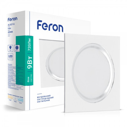 Світлодіодний світильник Feron AL527-S 9W 4000K, 7261