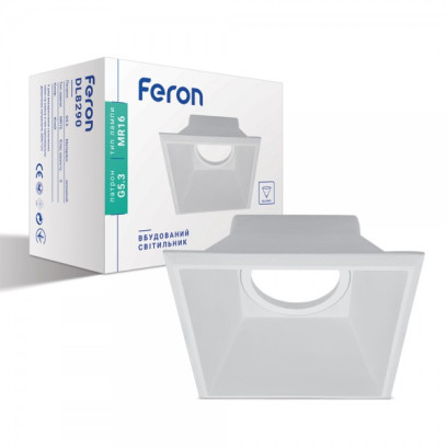 Вбудований світильник Feron DL8290 білий, 6761