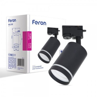 Трековый светильник Feron ML338 черный, 7042