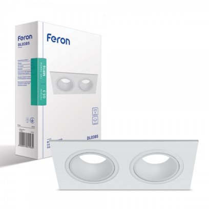 Вбудований поворотний світильник Feron DL0385 білий, 7113