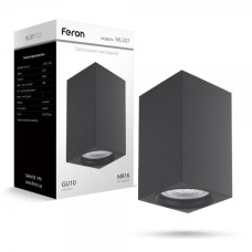 Накладний світильник неповоротний Feron ML307 чорний