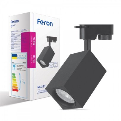 Трековый светильник Feron ML337 черный, 7137