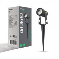 Світильник світлодіодний ґрунтовий на кілочку Ardero SP4601 зелене світло