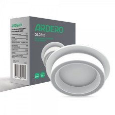 Вбудований неповоротний світильник Ardero DL2812 GX53 білий