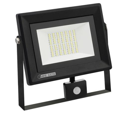Прожектор светодиодный с датчиком движения "PARS/S-50" 50W 6400K, 068-009-0050-010