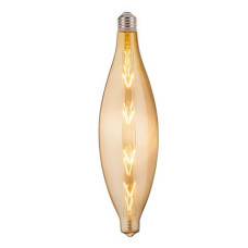Лампа вінтажна світлодіодна (ретро) Filament led ELLIPTIC 8W E27 2200К Янтар
