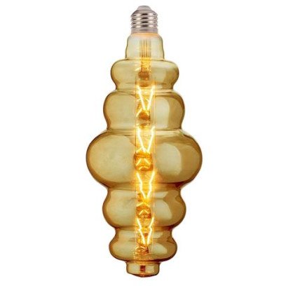 Лампа вінтажна світлодіодна (ретро) Filament led ORIGAMI 8W E27 2200K Янтар, 001-053-0008-010
