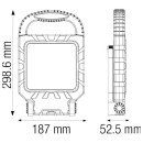 Прожектор світлодіодний переносний "PROPORT-45" 45W 6400K, 068-015-0045-010