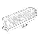 Світильник світлодіодний для високої стелі вологозахищений LED "ZEUGMA-100" 100 W 6400К, 063-005-0100-010
