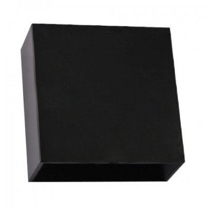 Світильник фасадний SMD LED "SEKOYA" чорний настінний, 076-038-0004-010