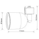 Світильник трековий LED "ARIZONA-10" 10W 4200 білий, 018-027-0010-020