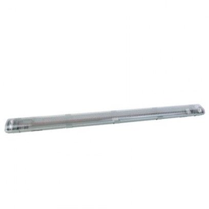 Корпус під лампу (2*18w) 120 см Т8 вологозахищений "PROFIX-T-120D" з лампою, 057-002-2018-010