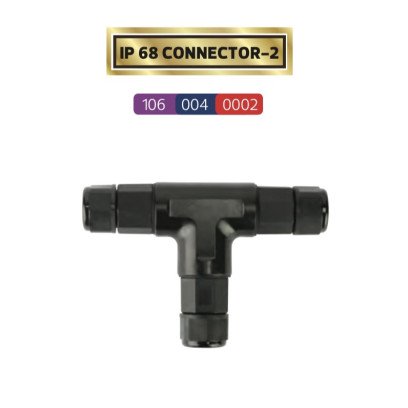 Водонепроникний конектор "IP 68 CONNECTOR-2", 106-004-0002-010