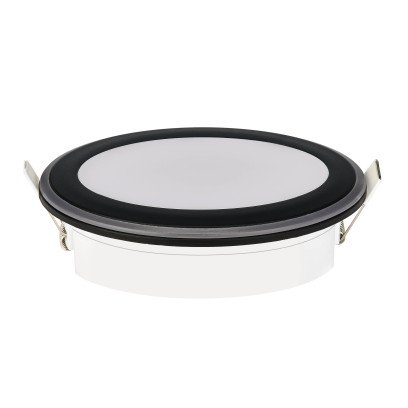 Світильник вбудований PARKER-12 12W чорний, 016-071-0012-020
