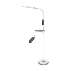 Світлодіодний LED торшер NORMAN-C білий 15W бездротова підзарядка