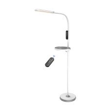 Светодиодный LED торшер NORMAN- C белый 15W беспроводная подзарядка
