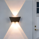 Світильник фасадний LED "BAT-6" 6W настінний, 076-072-0006-010