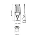 Світильник вуличний LED FLORIDA-100 6400K, 074-014-0100-020