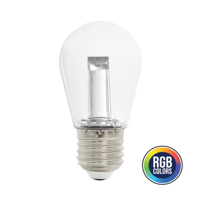 Лампа світлодіодна "FANTASY" 1W E27 (RGB), 001-088-0001-010