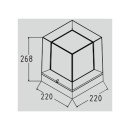 Светильник  САДОВО-ПАРКОВЫЙ ЛАНДШАФТНИЙ PRIZMA-2, 400-010-144