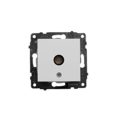 Механизм розеткиТВ конечной белый GRANO, 600-000301-225