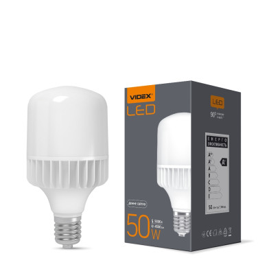 LED лампа VIDEX A118 50W E40 5000K, VL-A118-50405