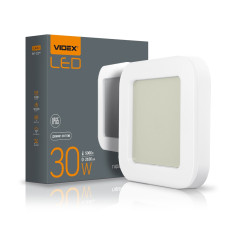LED светильник ART (ЖКХ) квадратный VIDEX 30W 5000K